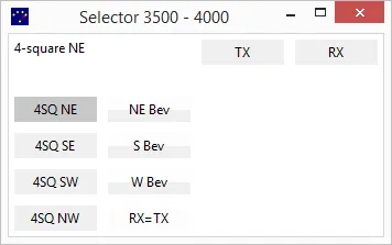 Default antenna selector
